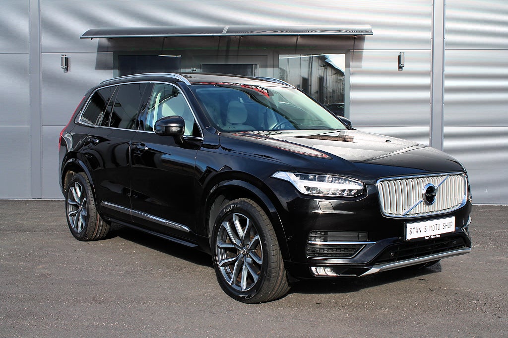 Volvo XC90 D5 AWD Inscription Pano Drag 7 Sits Moms