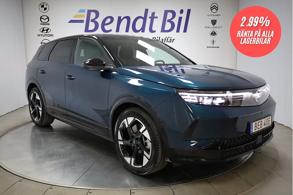 Opel Grandland GS Ultimate 213Hk Electric / DEMO / Panorama / V-hjul