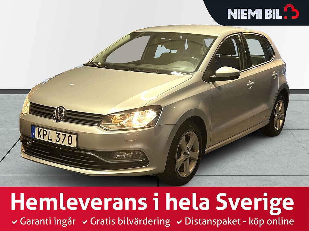 Volkswagen Polo 5-dörrar 1.2 TSI BMT Masters MoK/SoV/Isofix/AC/Sv-Såld