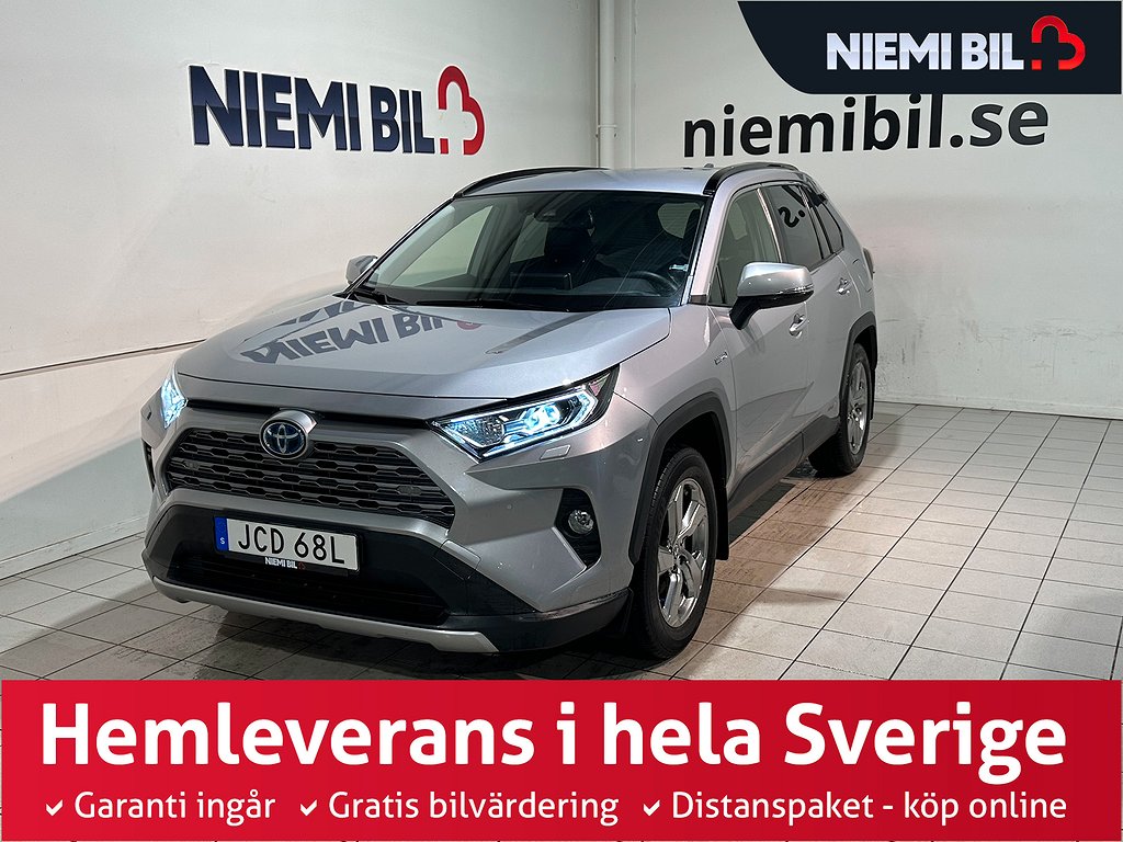 Toyota RAV4 Hybrid AWD Executive Kamera Drag Skinn S/V-hjul