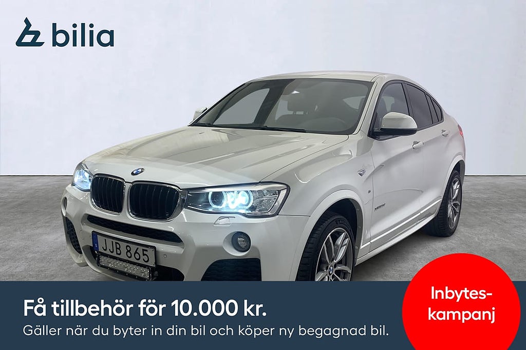 BMW X4 xDrive20d 190hk M-Sport D-Värm, Drag, B-Kamera, Navi