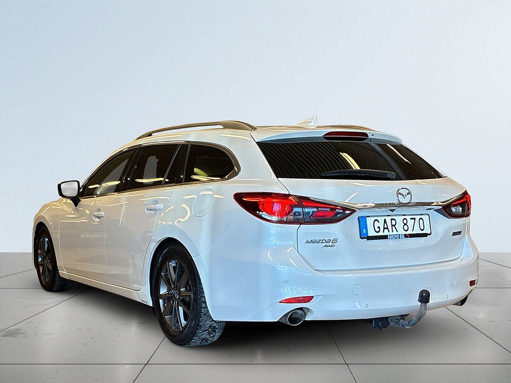 Mazda 6 Wagon 2.2 Optimum 10Års Gar./Drag/360/MoK/BOSE/HuD/S&V
