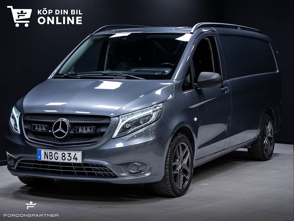 Mercedes-Benz Vito 119 CDI 7G 190HK LÅNG VÄRMARE MOMS 