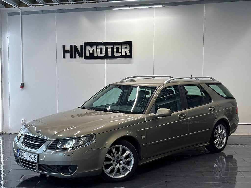 Saab 9-5 SportCombi 2.0t Automat Vector |1Ägare|NyServ|NyBess|