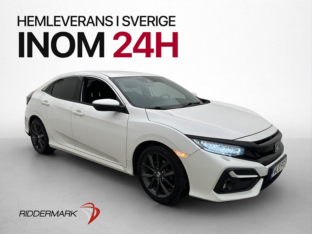 Honda Civic 1.0 126hk Elegance Kamera Navi Adp-Farthållare