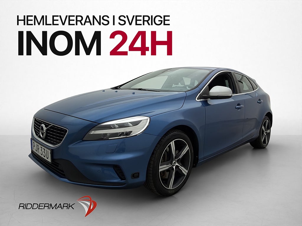 Volvo V40 D3 R-Design VOC Värmare Navi P-Sensorer Dragkrok