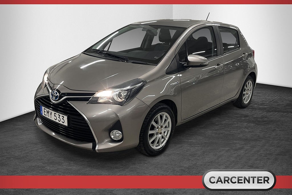 Toyota Yaris Hybrid e-CVT Active Euro 6/B-kamera/Låg skatt