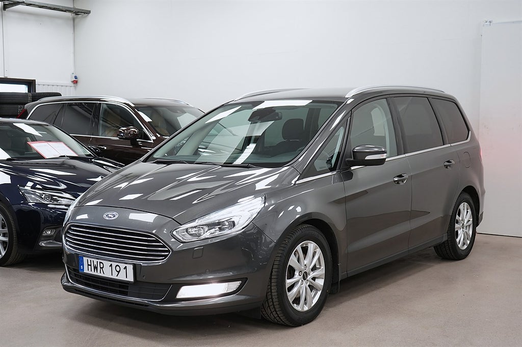 Ford Galaxy 2.0 TDCi TITANIUM 7-SITS VÄRMARE KAMREM BYTT