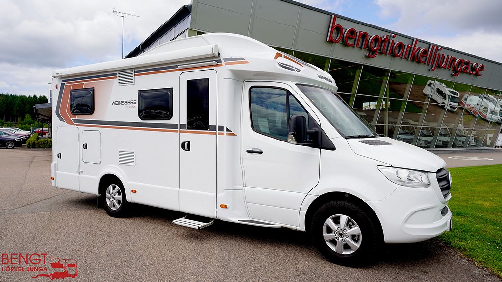 Weinsberg CaraCompact 640 MEG Suite Edition Pepper | Mercedes | Taksäng