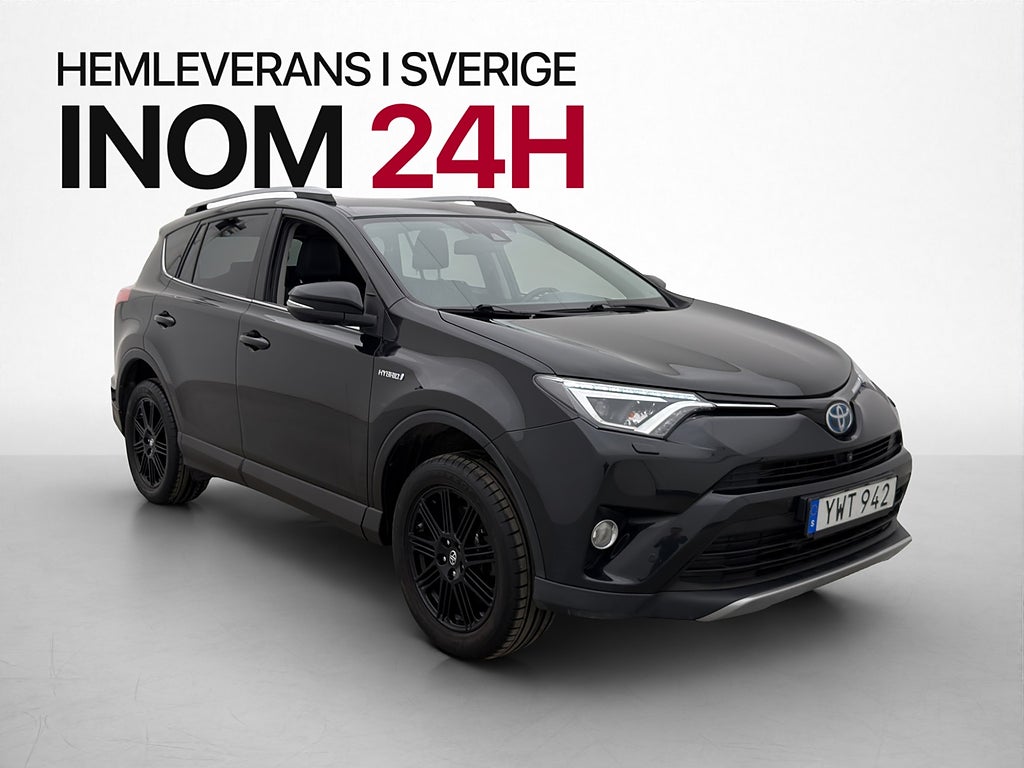 Toyota RAV4 Hybrid 2.5 AWD 197hk Executive 360° Drag Skinn