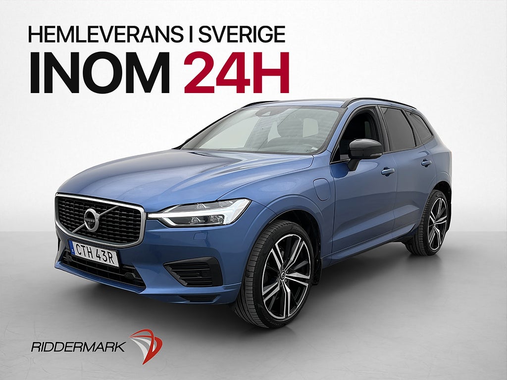 Volvo XC60 Recharge T8 AWD R-Design Värmare Pano 360° Drag
