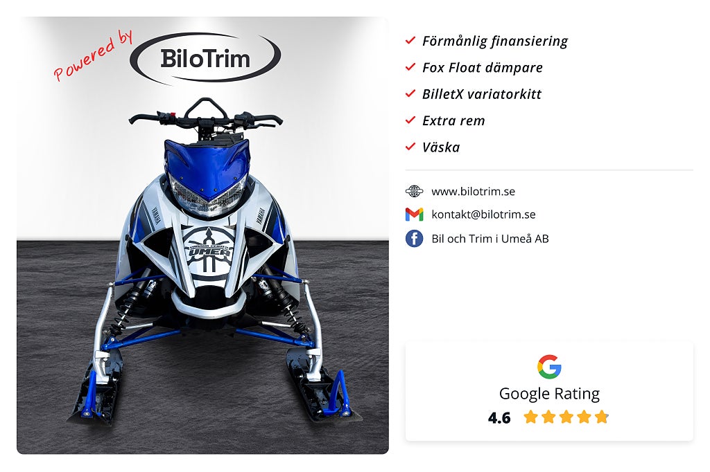 Yamaha Mountainmax Variatorkit|Väska|Extrarem|f.r 1.95%|ENDAST 105mil!