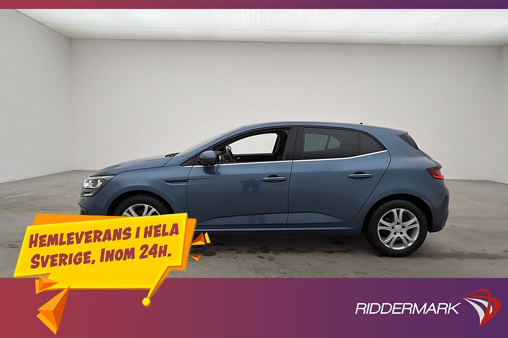 Renault Mégane 1.2 TCe M&K-Värmare P-Sensorer Keyless Navi