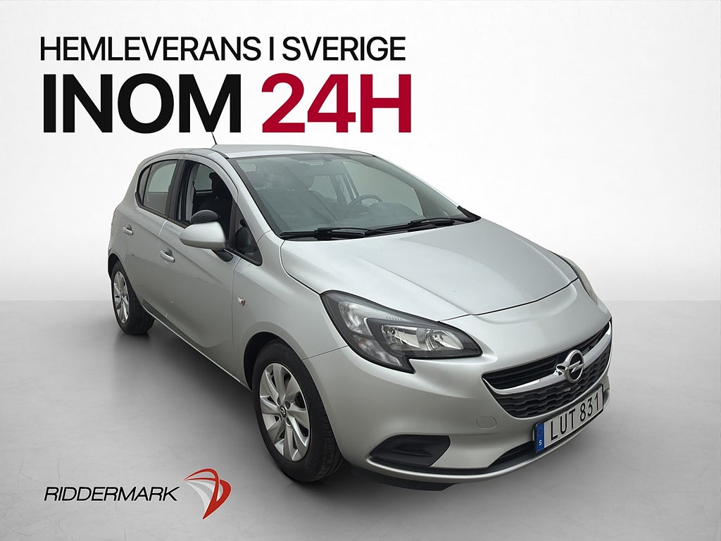 Opel Corsa 1.4 90hk Automat Enjoy Rattvärme P-Sensorer Farth