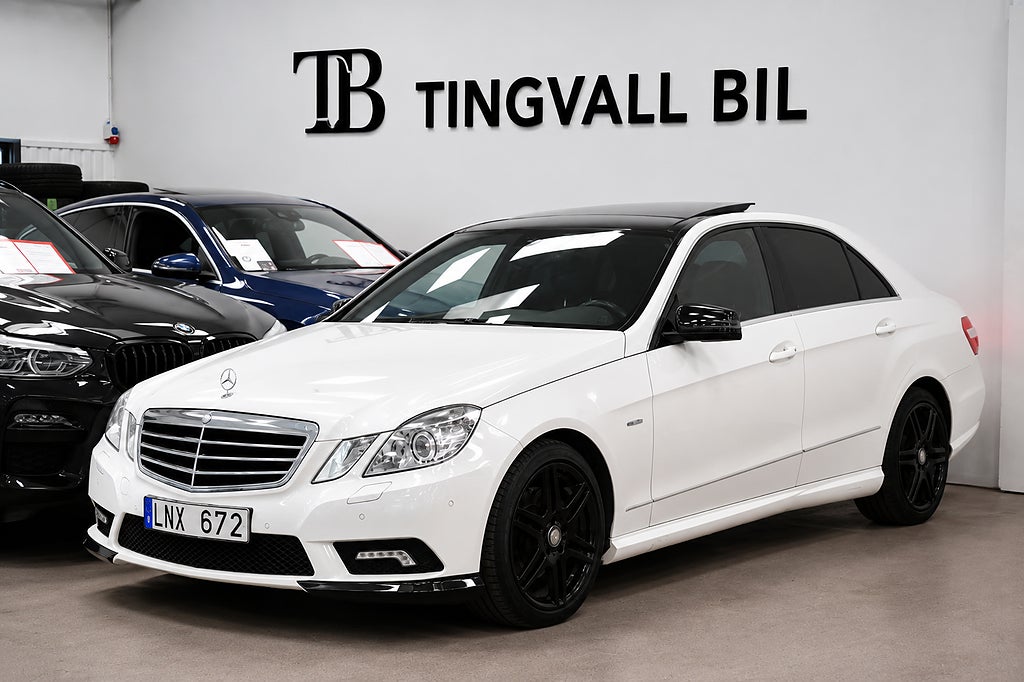 Mercedes-Benz E 220 CDI AMG SPORT PANORAMA AVANTGARDE NYBESIKTAD