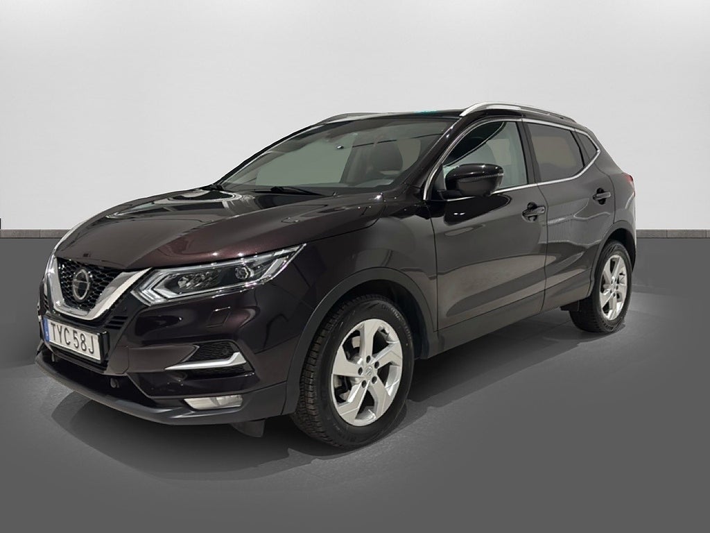 Nissan Qashqai 1.3 DIG-T DCT Tekna+ Panorama, V-Hjul, 360-KAM, NAVI