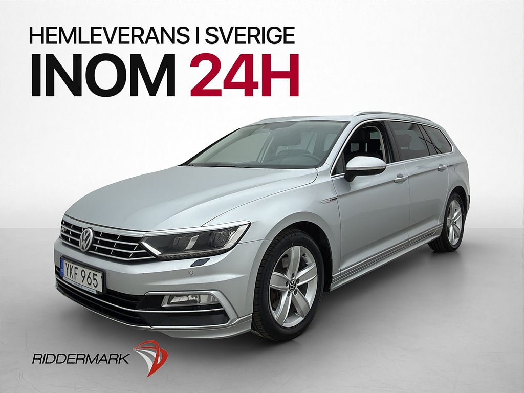 Volkswagen Passat 2.0 TDI 4M R-Line Cockpit Värmare Skinn