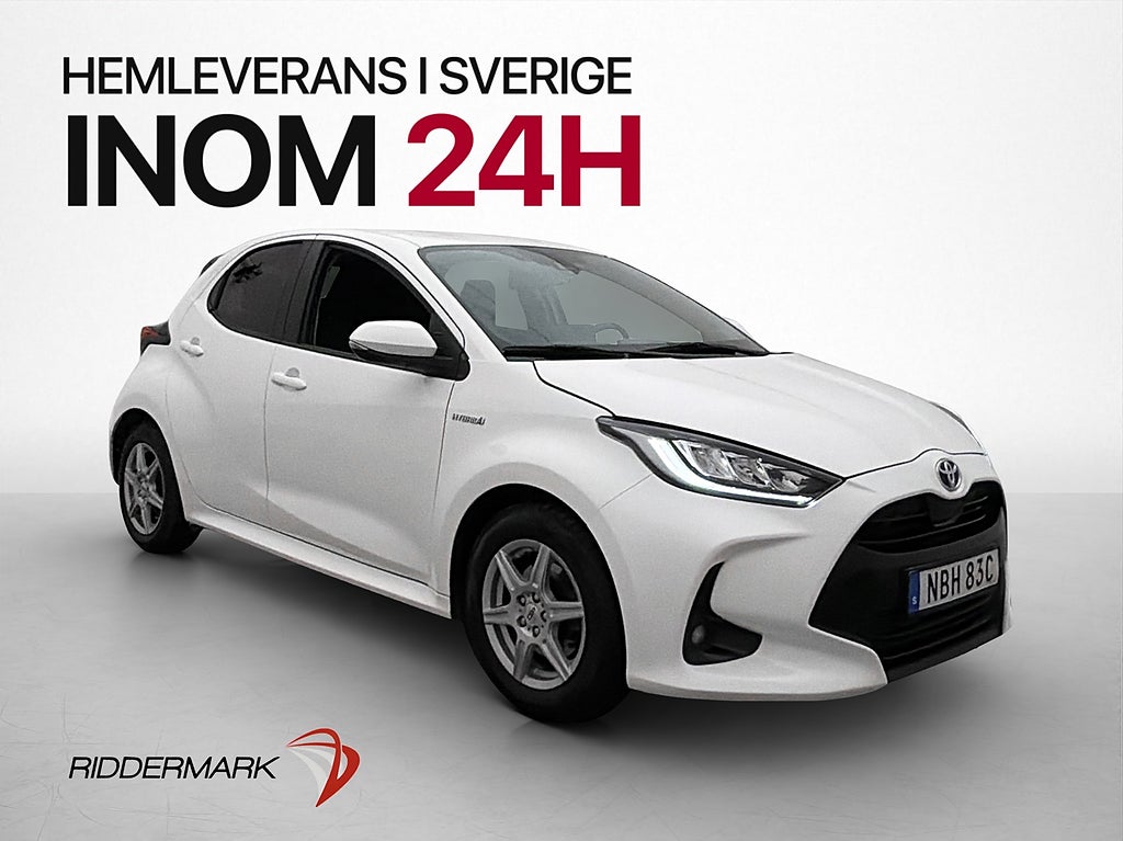 Toyota Yaris Hybrid Active Plus 116hk B-Kamera Bluetooth