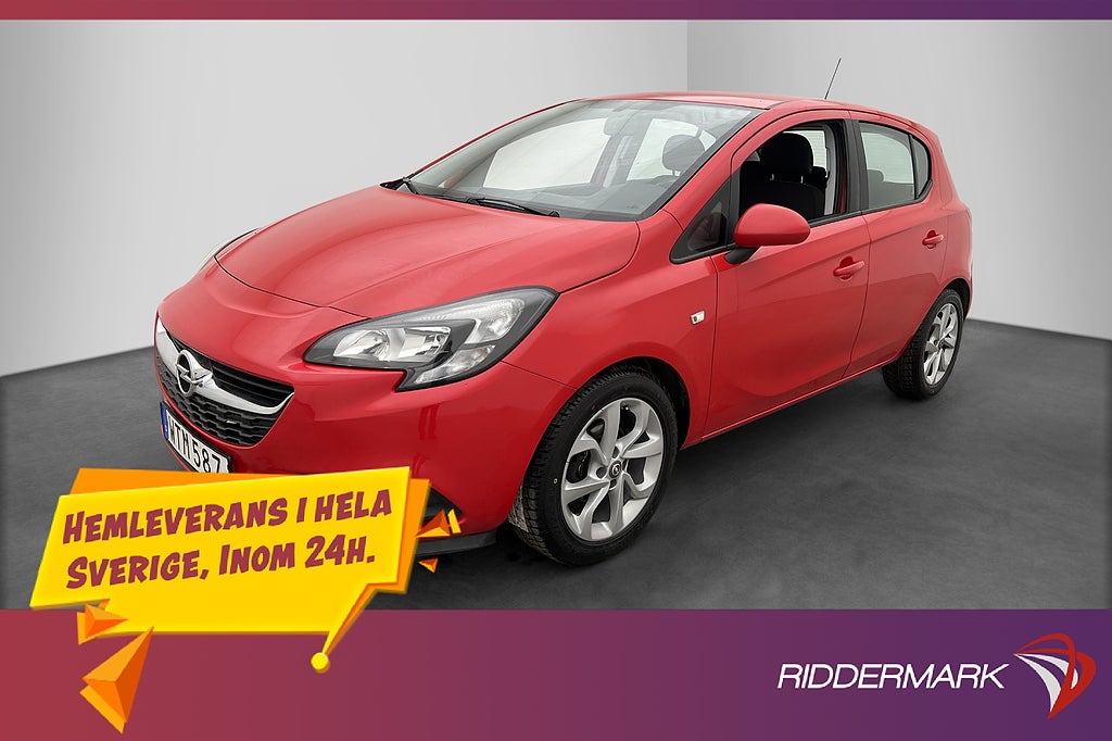 Opel Corsa 1.4 90hk Enjoy P-Sensorer Farthållare 0.44L/Mil