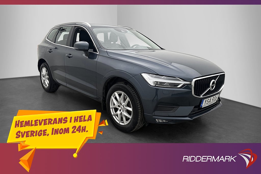 Volvo XC60 T5 AWD 245hk Värm Navi PDC Pano Keyless VÄLSERVAD