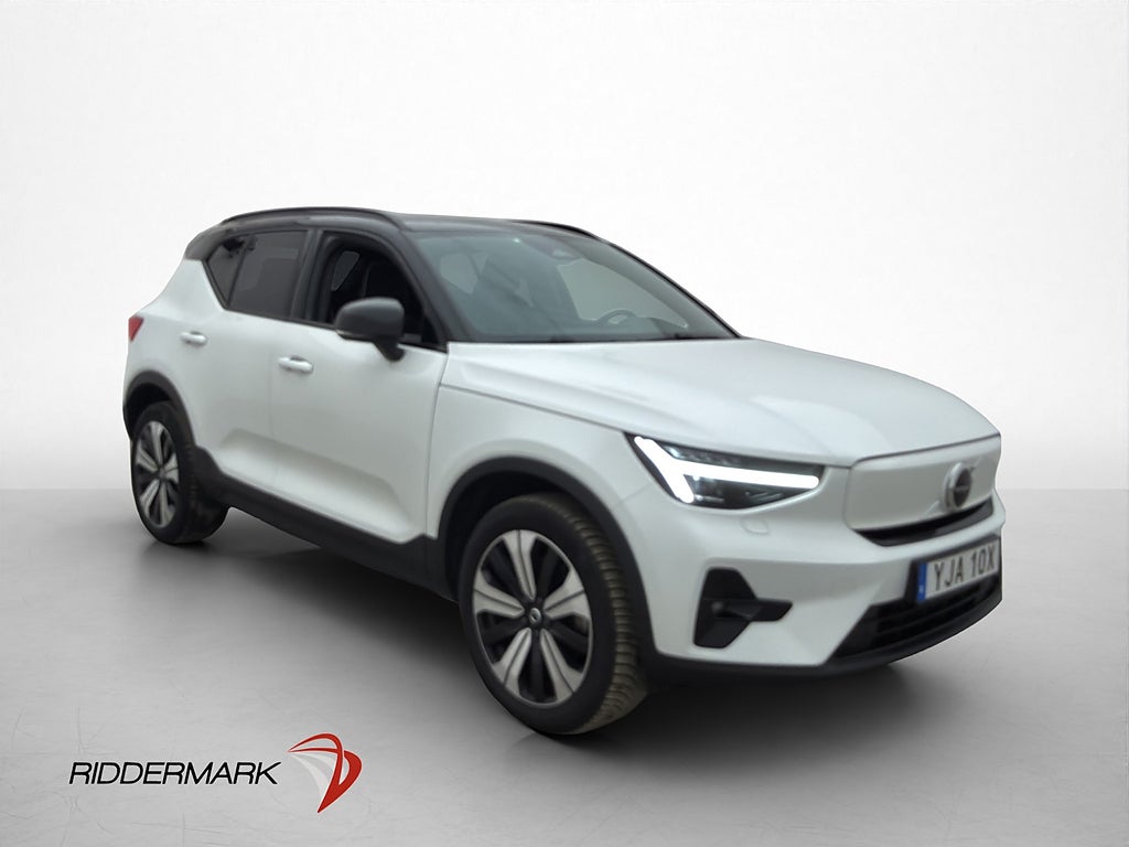 Volvo XC40 Recharge Single Motor Plus VOC P-Värm Kamera Moms