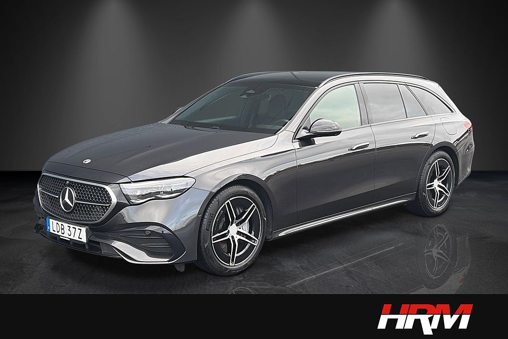 Mercedes-Benz E 300 e T AMG Advanced Plus Night värmare pano drag