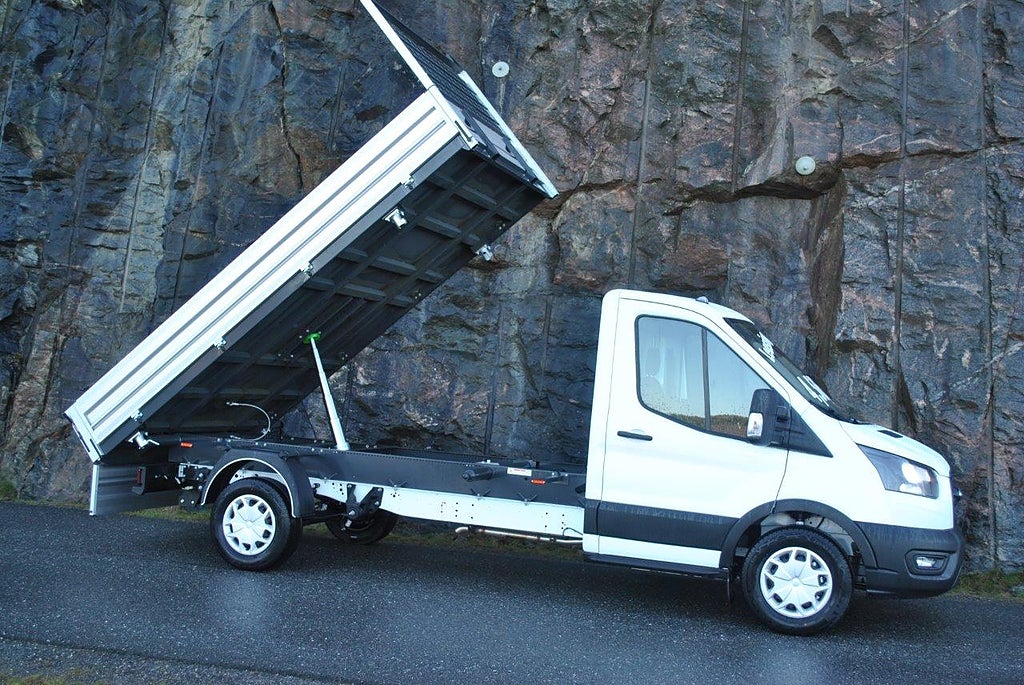 Ford Transit 165-HK  3-Vägs Tippflak 