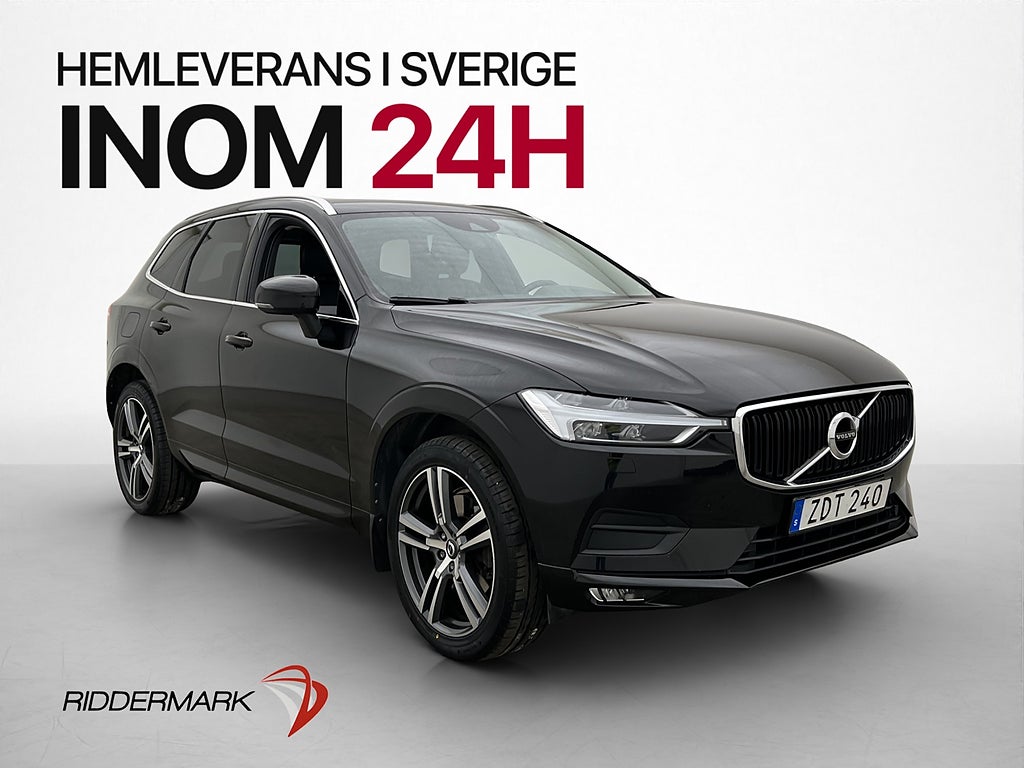 Volvo XC60 D4 190hk AWD Momentum Värmare Skinn Dragkrok