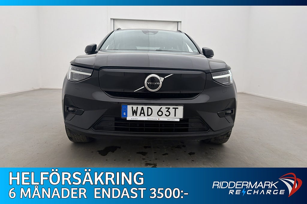 Volvo XC40 Single Motor Plus Värmepump CarPlay Kamera MOMS