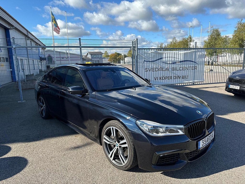 BMW 750 i xDrive Steptronic M Sport Fullutrustad Nyservad