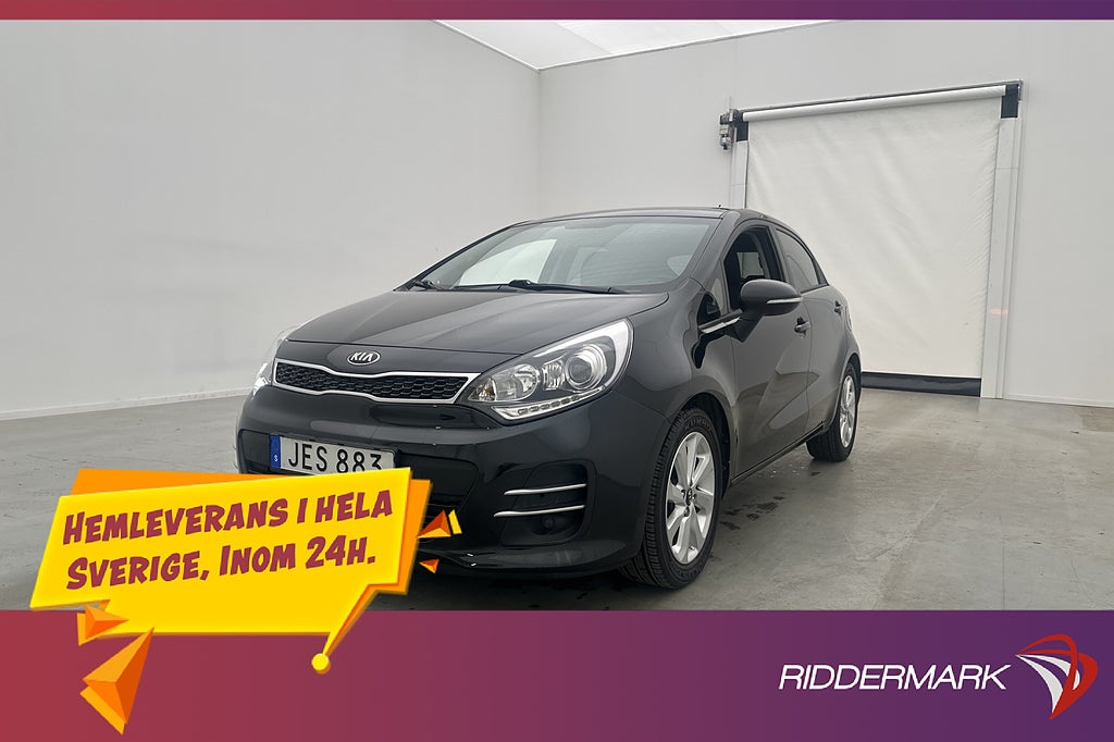 Kia Rio 1.4 CVVT 109hk Automat Rattvärme 1-brukare