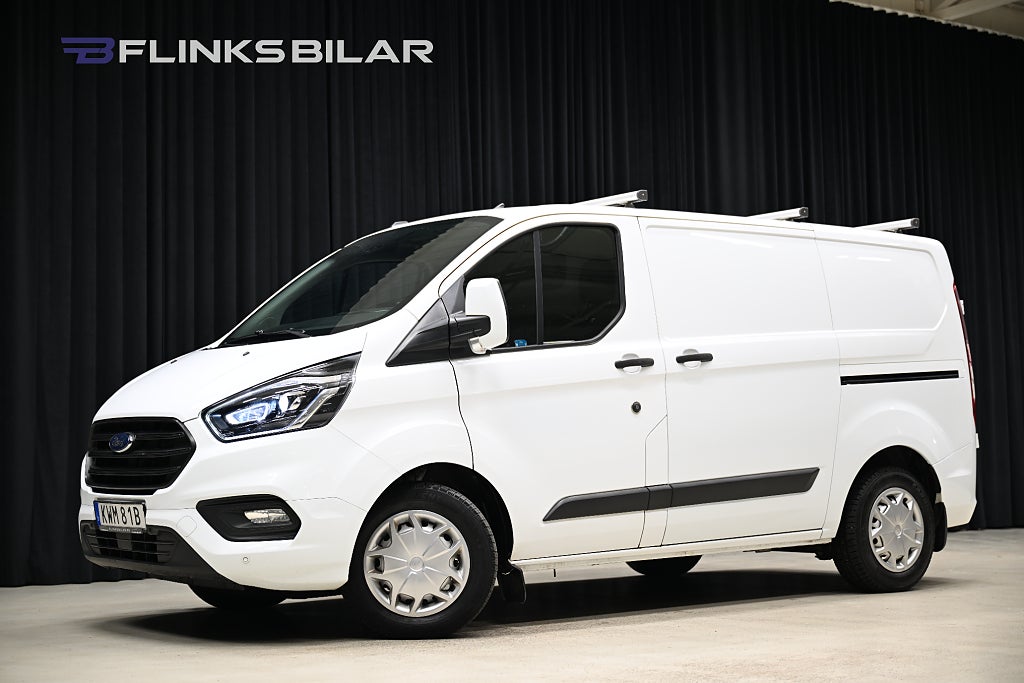 Ford Transit Custom 130HK Servicebil|Inredd|Dubbeldörr|NyKamrem|Moms
