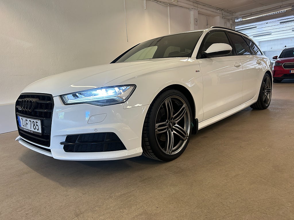Audi A6 Avant 2.0 TDI quattro S-Line Svart optik Drag Värmare
