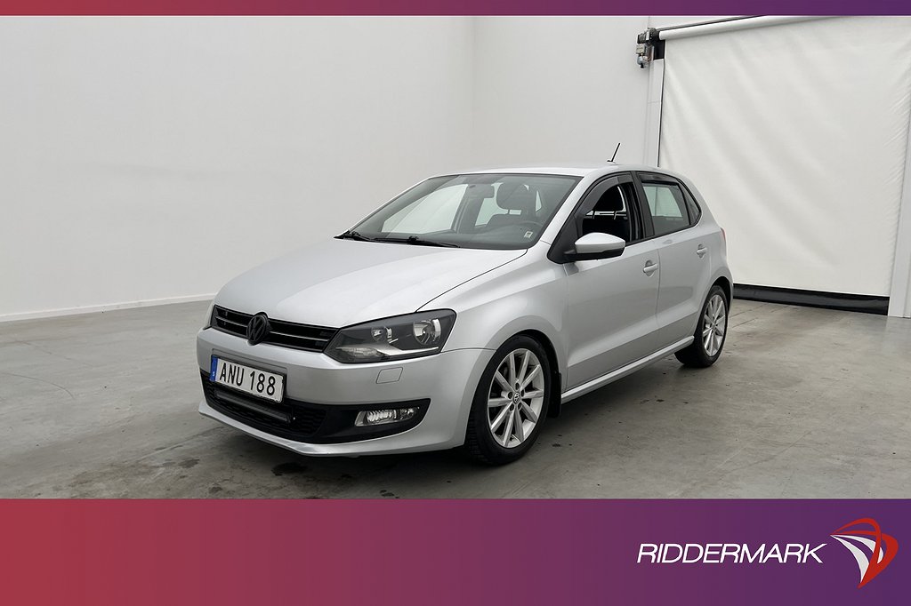 Volkswagen Polo 1.2 TSI 90hk Comfortline Värmare Sensorer