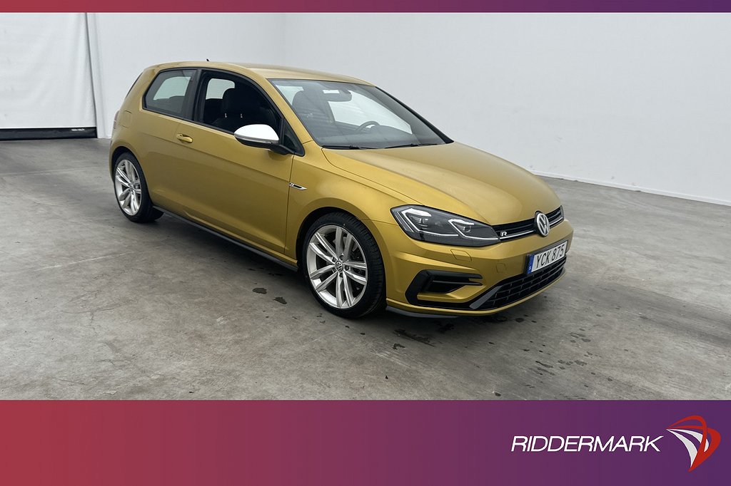 Volkswagen Golf R Manuell 310hk Cockpit Kamera CarPlay Unik