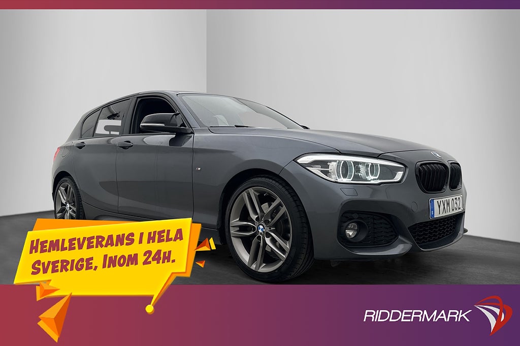 BMW 120 i 184hk M Sport Skinn HiFi Shadow Line 0.6l/mil