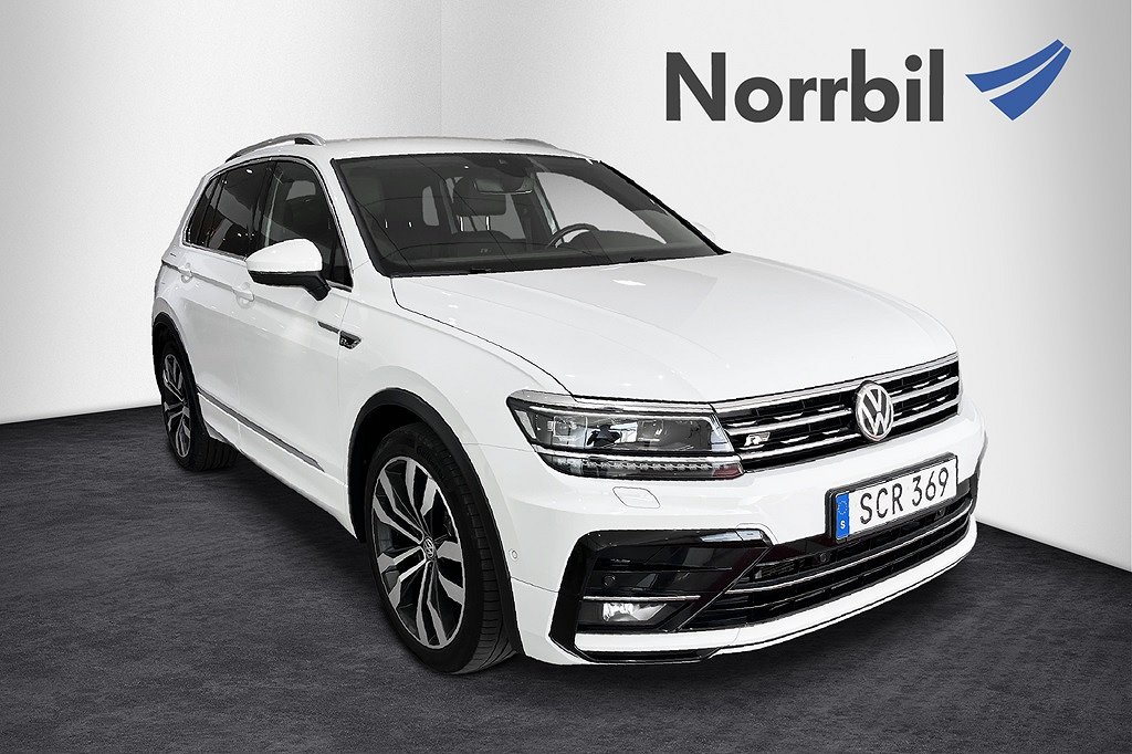 Volkswagen Tiguan R-Line TDI 190 Välutrustad!