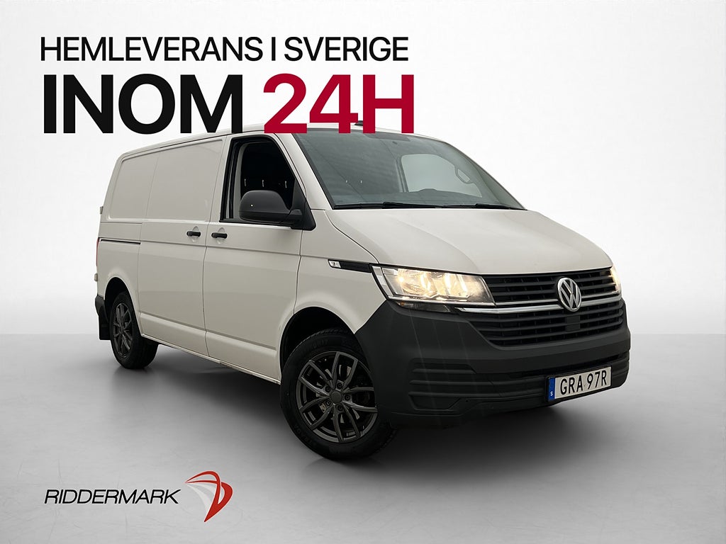 Volkswagen Transporter Värmare PDC Drag V-Inr CARPLAY Moms