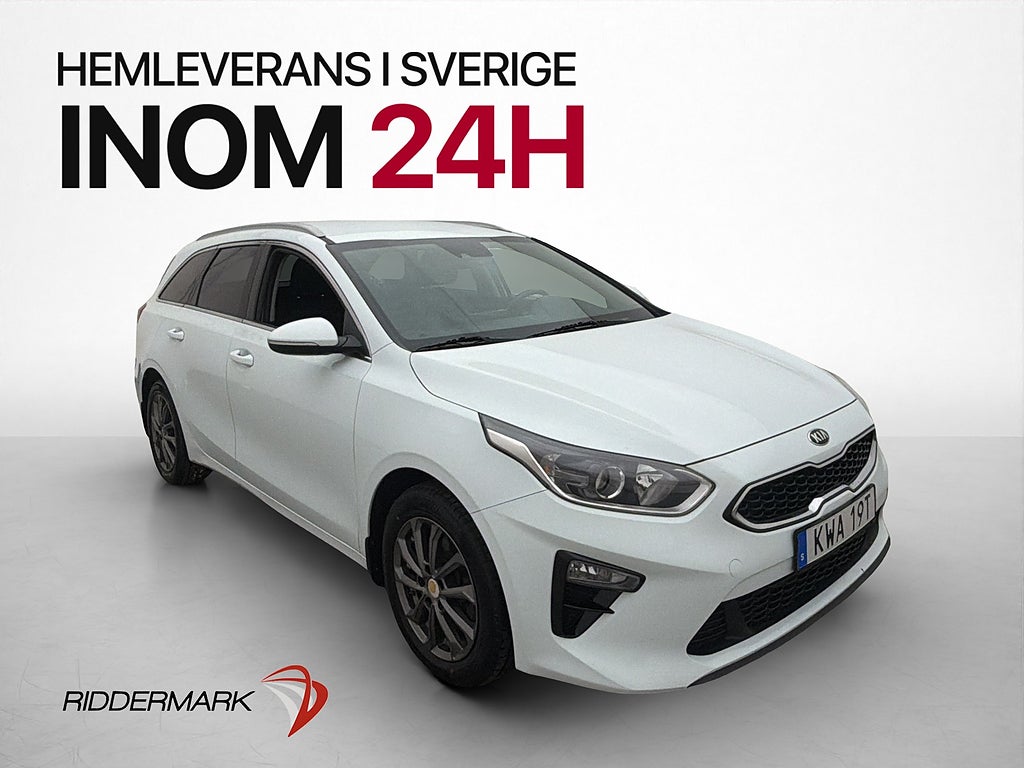 Kia Ceed 1.4 T-GDI 140hk Kamera Carplay Endast 0.56l/mil