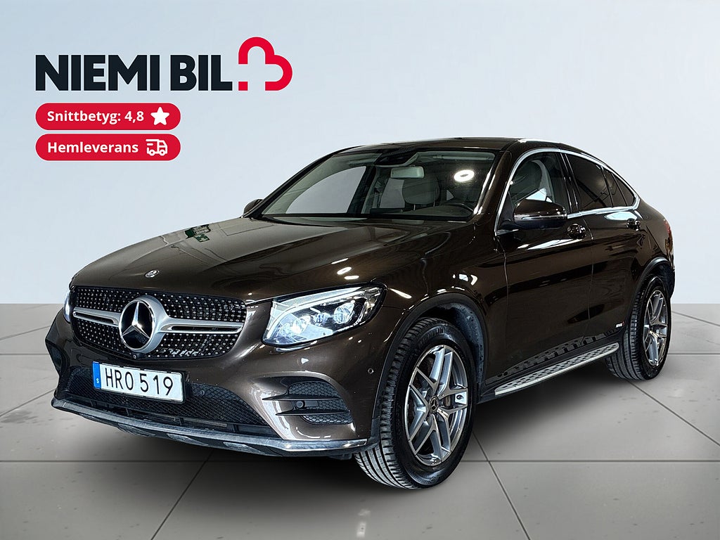 Mercedes-Benz GLC 250d Coupé 4M Aut AMG Line Drag 360 Pano Burmester S&V