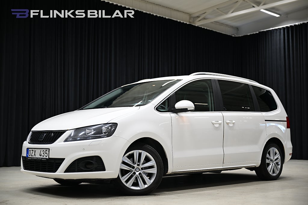 Seat Alhambra DSG 140HK 7-Sits|Panorama|Eldörrar|Elbaklucka|SeUtr!