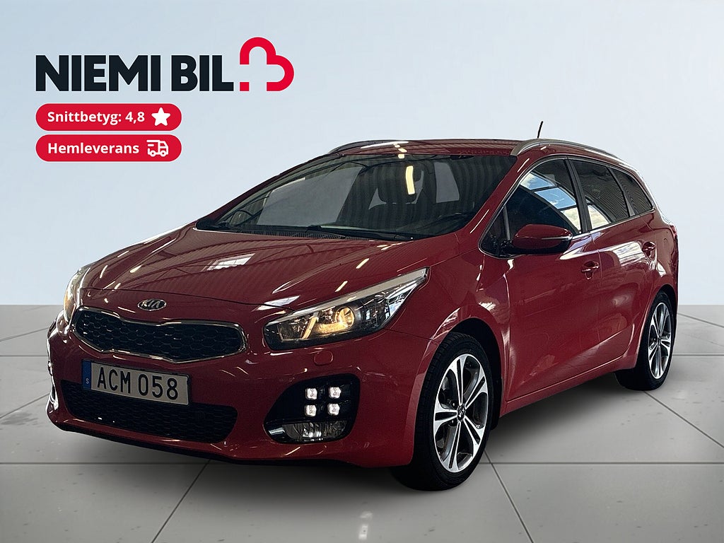 Kia Ceed cee'd_sw 1.6 CRDi GT-Line S&V-Hjul/MoK-värm/Drag/Navi