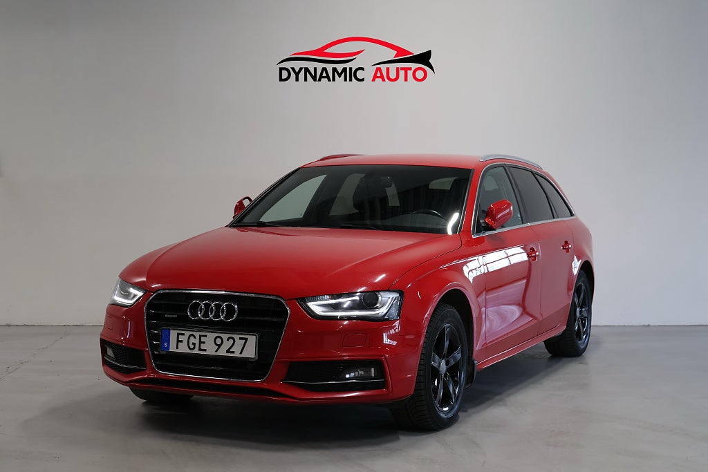 Audi A4 Avant 2.0 TDI Quattro S Tronic/Värmare/S-Line/Elstolar
