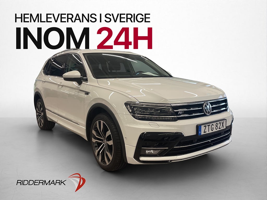 Volkswagen Tiguan Allspace 4M 200hk R-Line 7sit Cockpit Värm