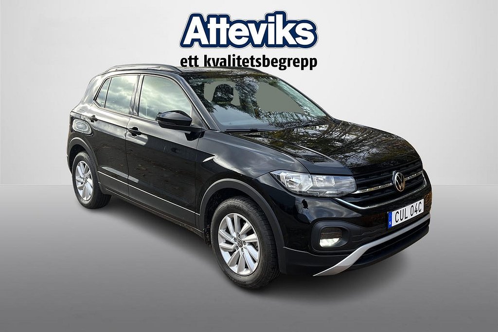 Volkswagen T-CROSS TSI 95hk Bluetooth/Döda-vinkelvarnare