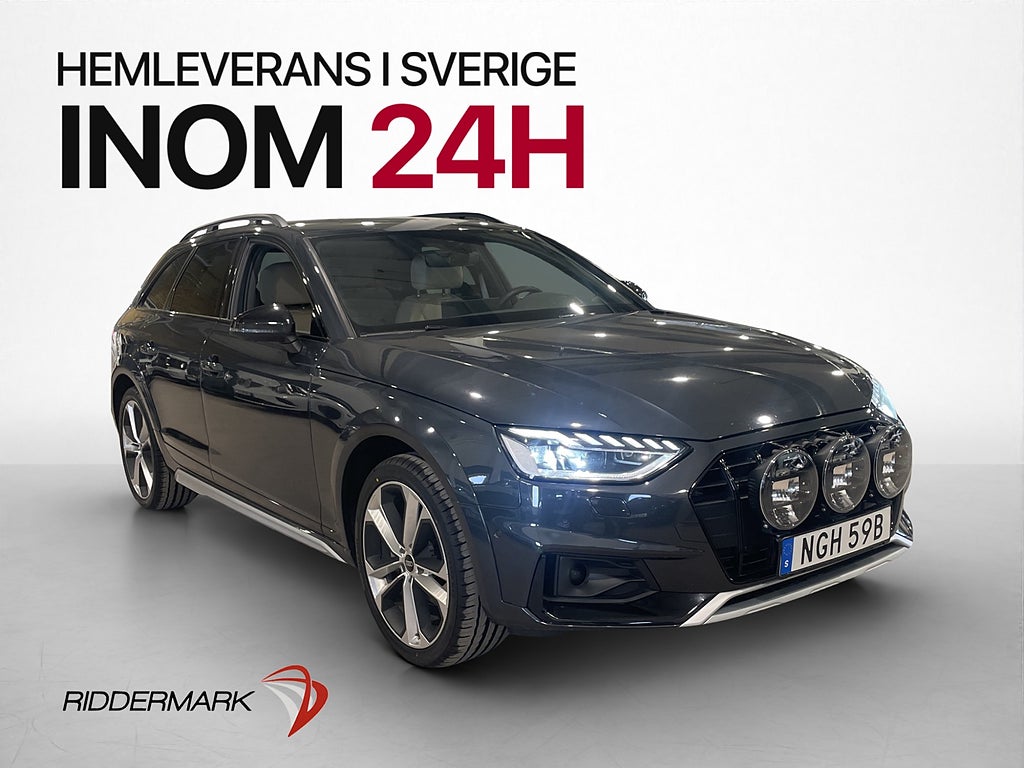 Audi A4 Allroad 40 TDI Quattro Cockpit B&O 360° D-Värm Skinn