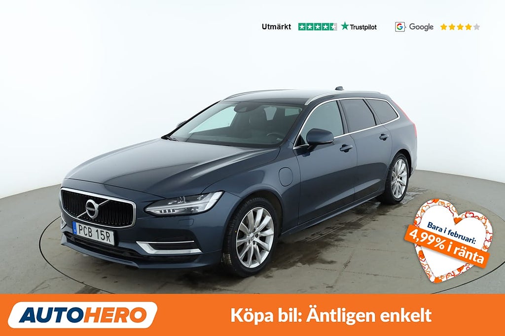 Volvo V90 T8 Recharge / VOC, Drag, CarPlay, Rattvärme