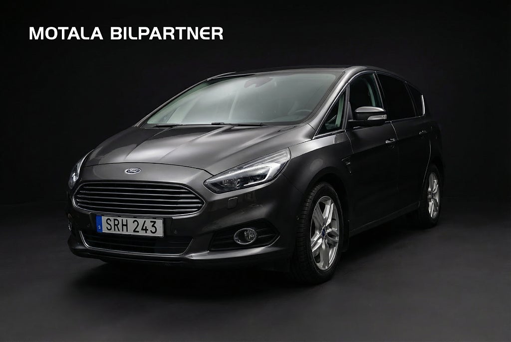 Ford S-Max 2.0 TDCi AWD | Business | 7-Sits | Glastak | Värm | Dra