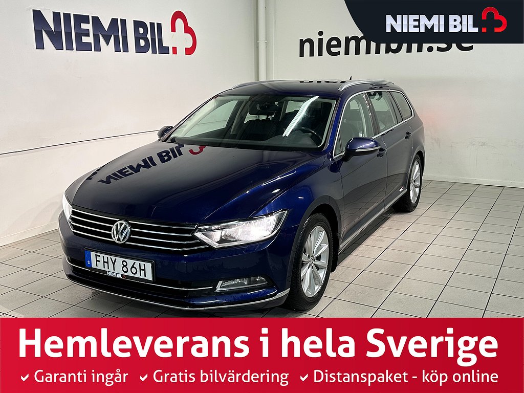 Volkswagen Passat Sportscombi GT AWD Dvärm Drag Kamera SoV