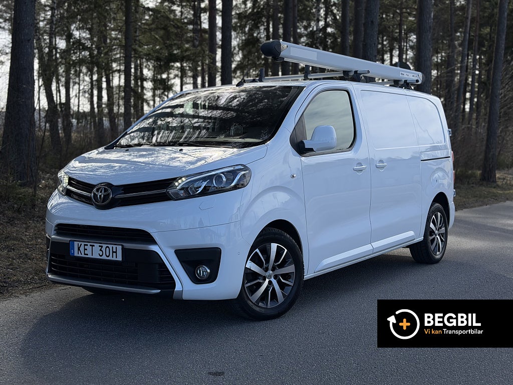 Toyota ProAce 2.0 D-4D Automat/Leasbar/2x sidodörr/B-kamera/Inredning